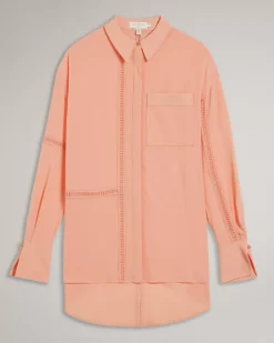 Ted Baker Agniss Dusky Pink New