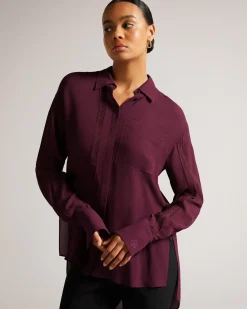 Ted Baker Agniss Deep Purple Sale