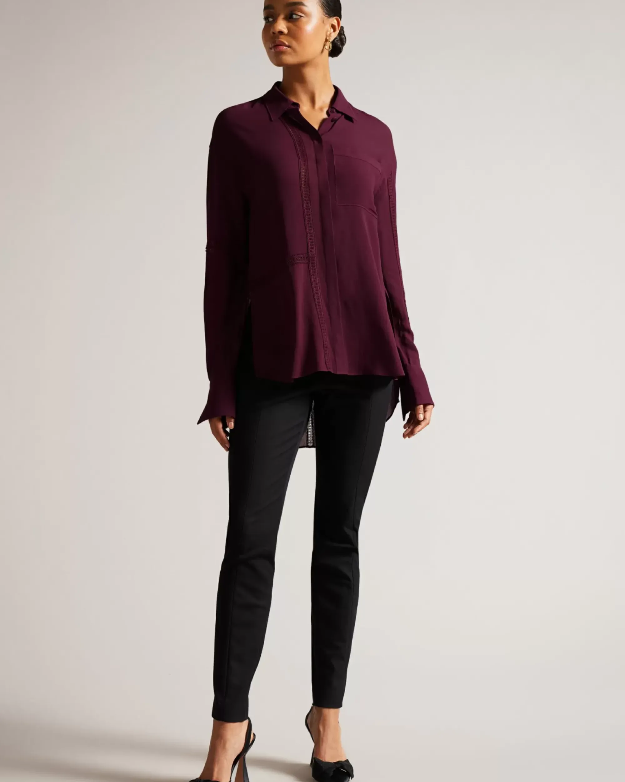 Ted Baker Agniss Deep Purple Sale