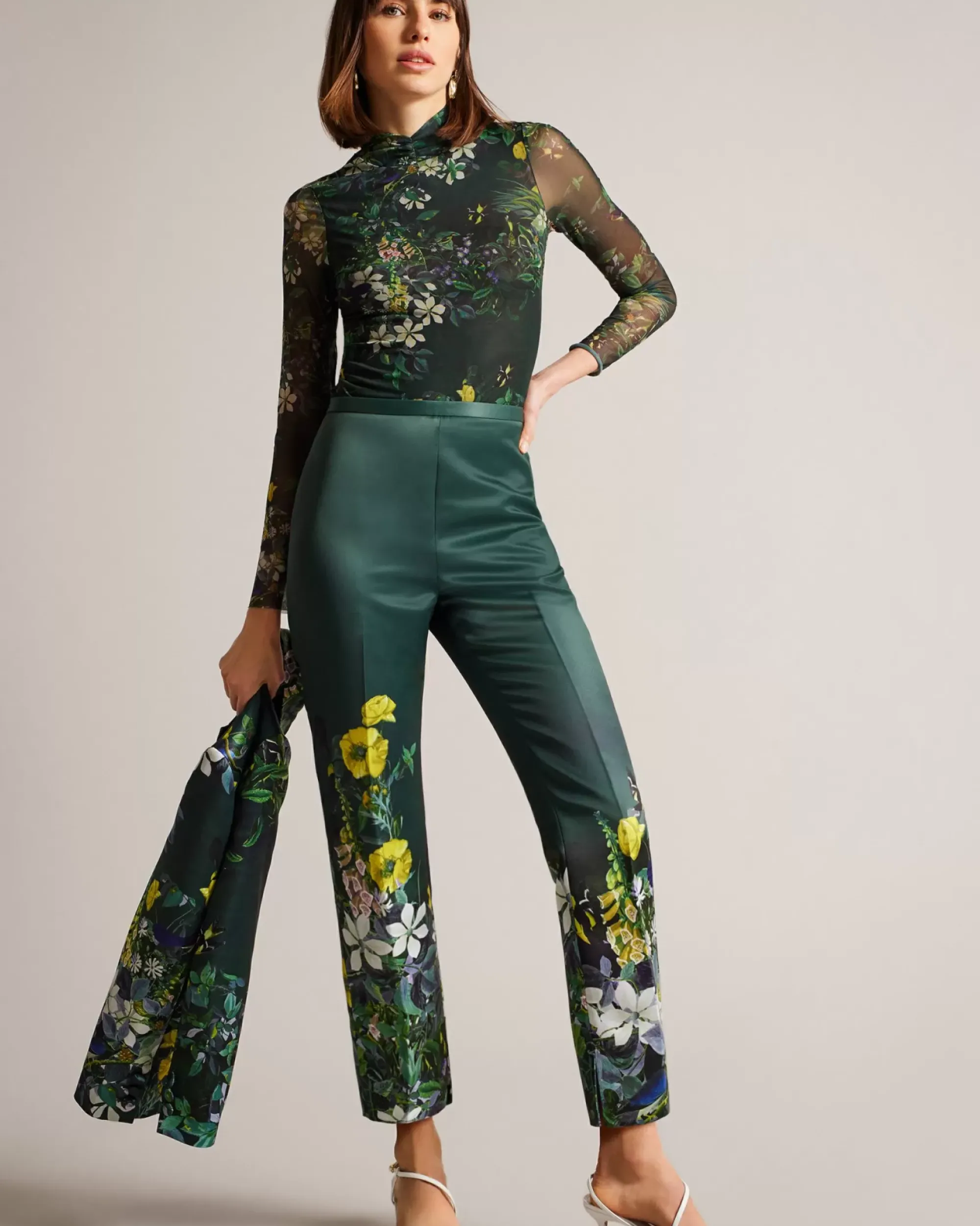 Ted Baker Aikaat Dark Green Discount