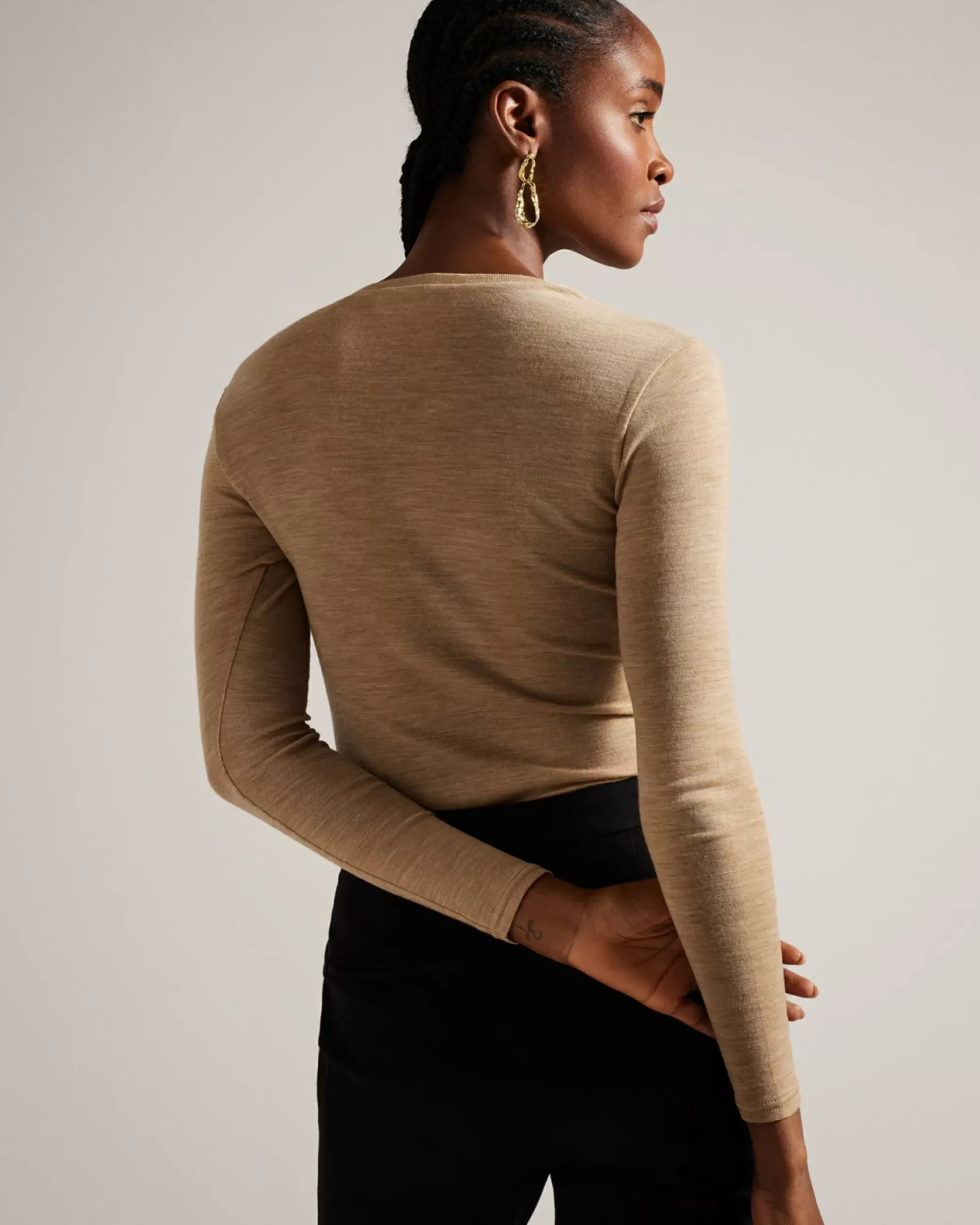Ted Baker Ashlinn Camel Clearance