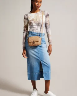 Ted Baker Ayalily Camel Outlet