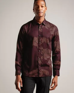 Ted Baker Bobbio Maroon Best