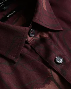 Ted Baker Bobbio Maroon Best
