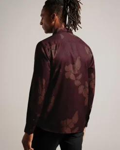 Ted Baker Bobbio Maroon Best