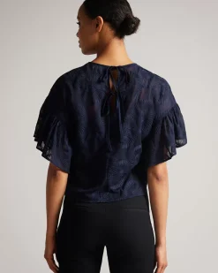 Ted Baker Brionni Dark Navy New