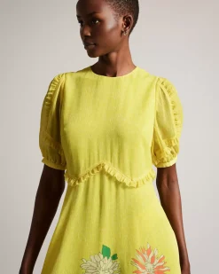 Ted Baker Carinnn Medium Yellow Hot