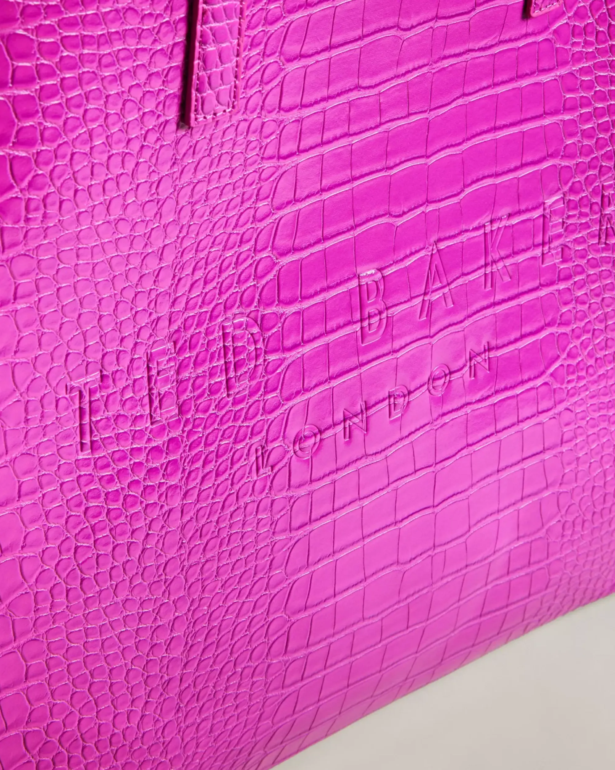 Ted Baker Croccon Bright Pink Sale