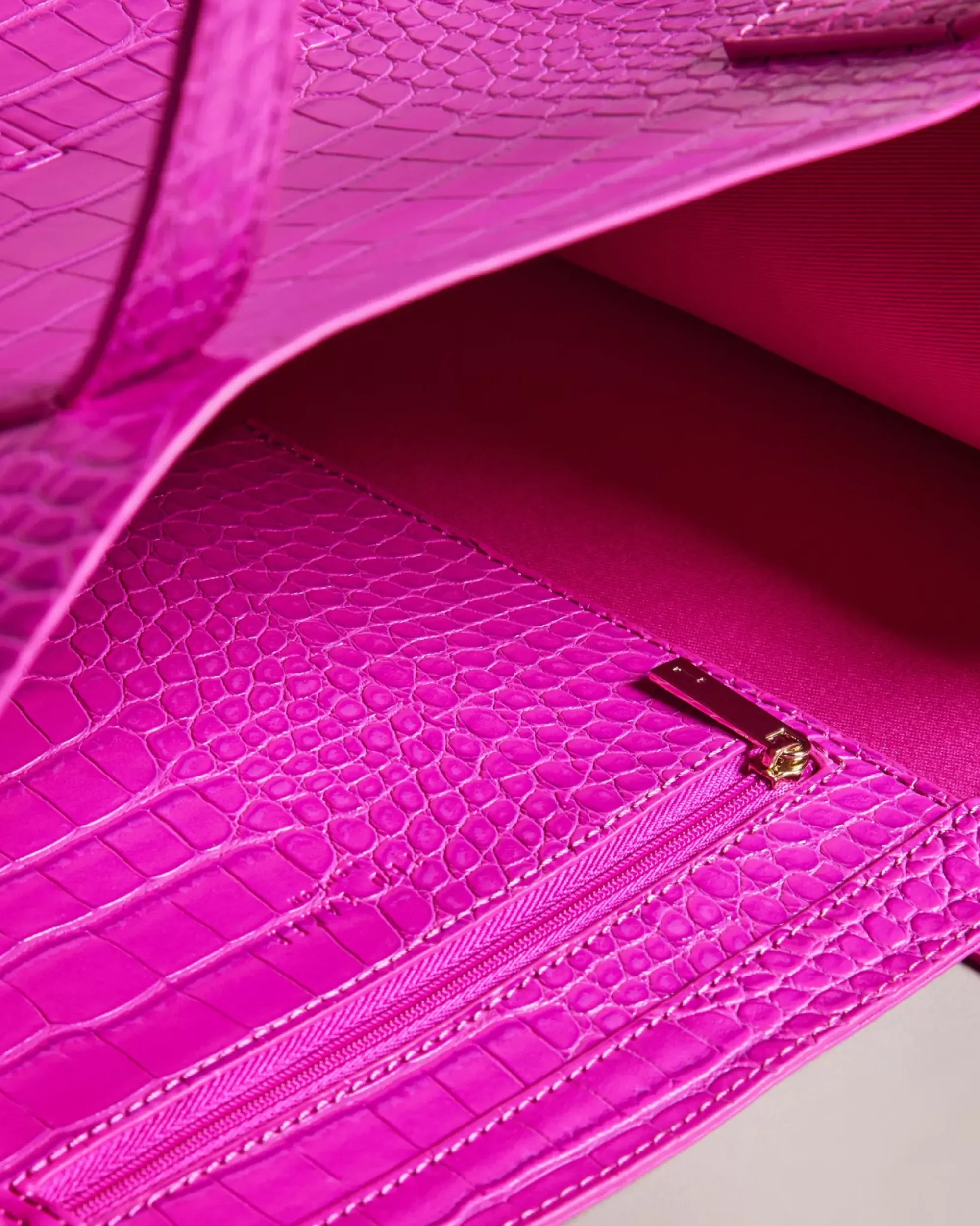 Ted Baker Croccon Bright Pink Sale