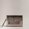 Ted Baker Crocey Gunmetal Clearance