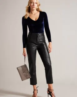 Ted Baker Crocey Gunmetal Clearance