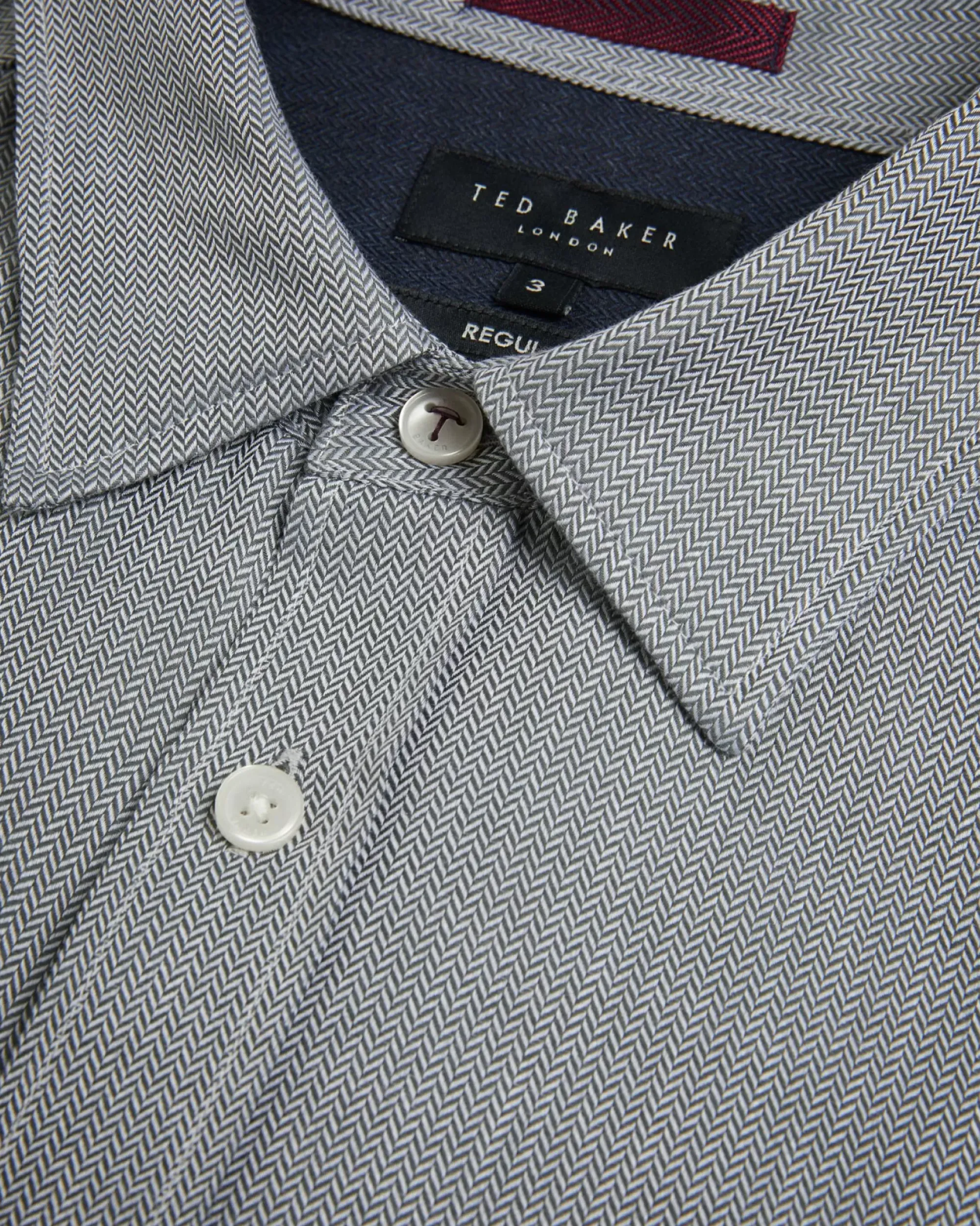 Ted Baker Crotone Light Grey New