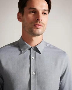 Ted Baker Crotone Light Grey New