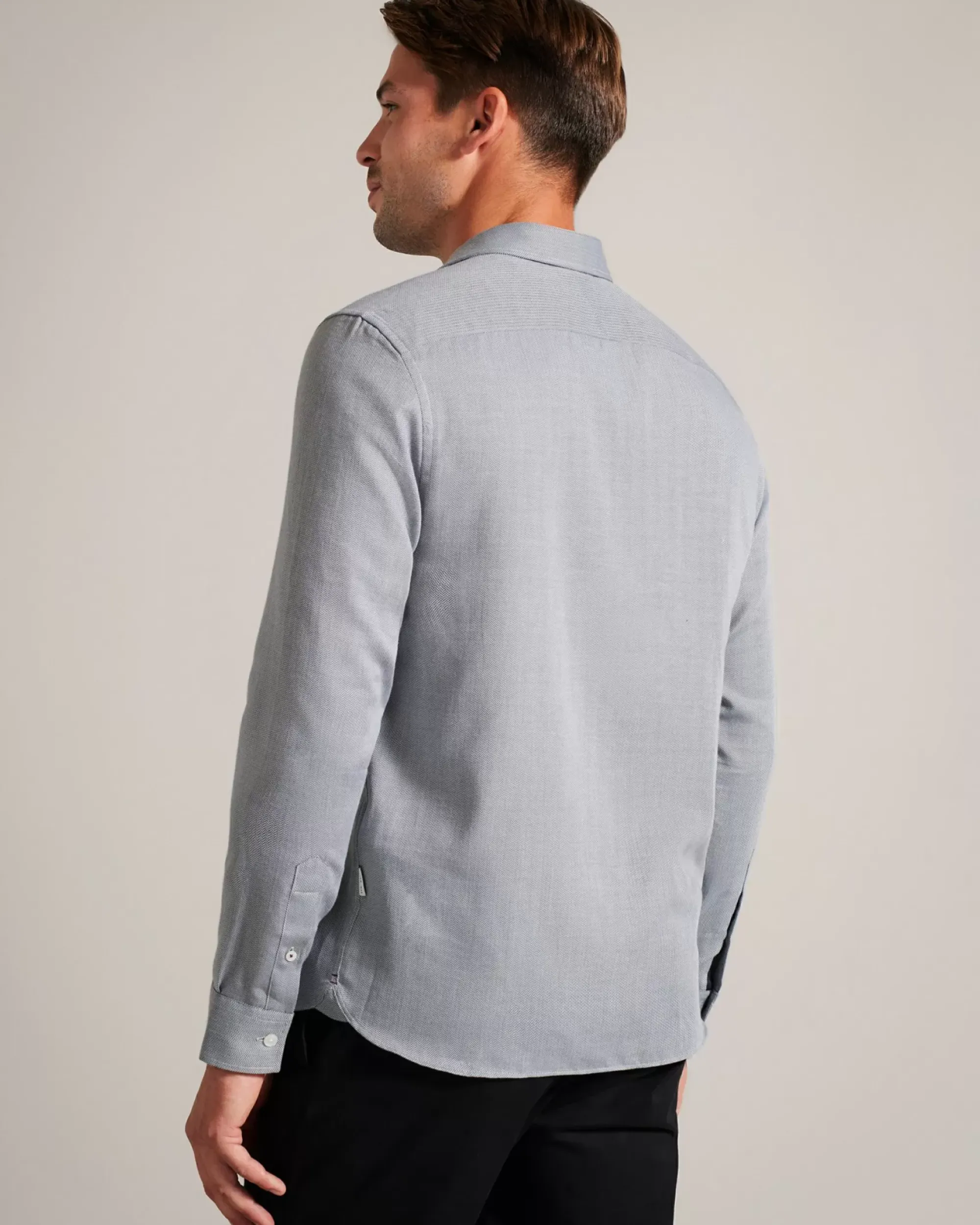 Ted Baker Crotone Light Grey New