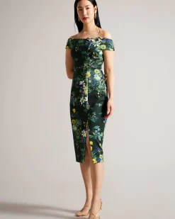 Ted Baker Divena Dark Green Outlet