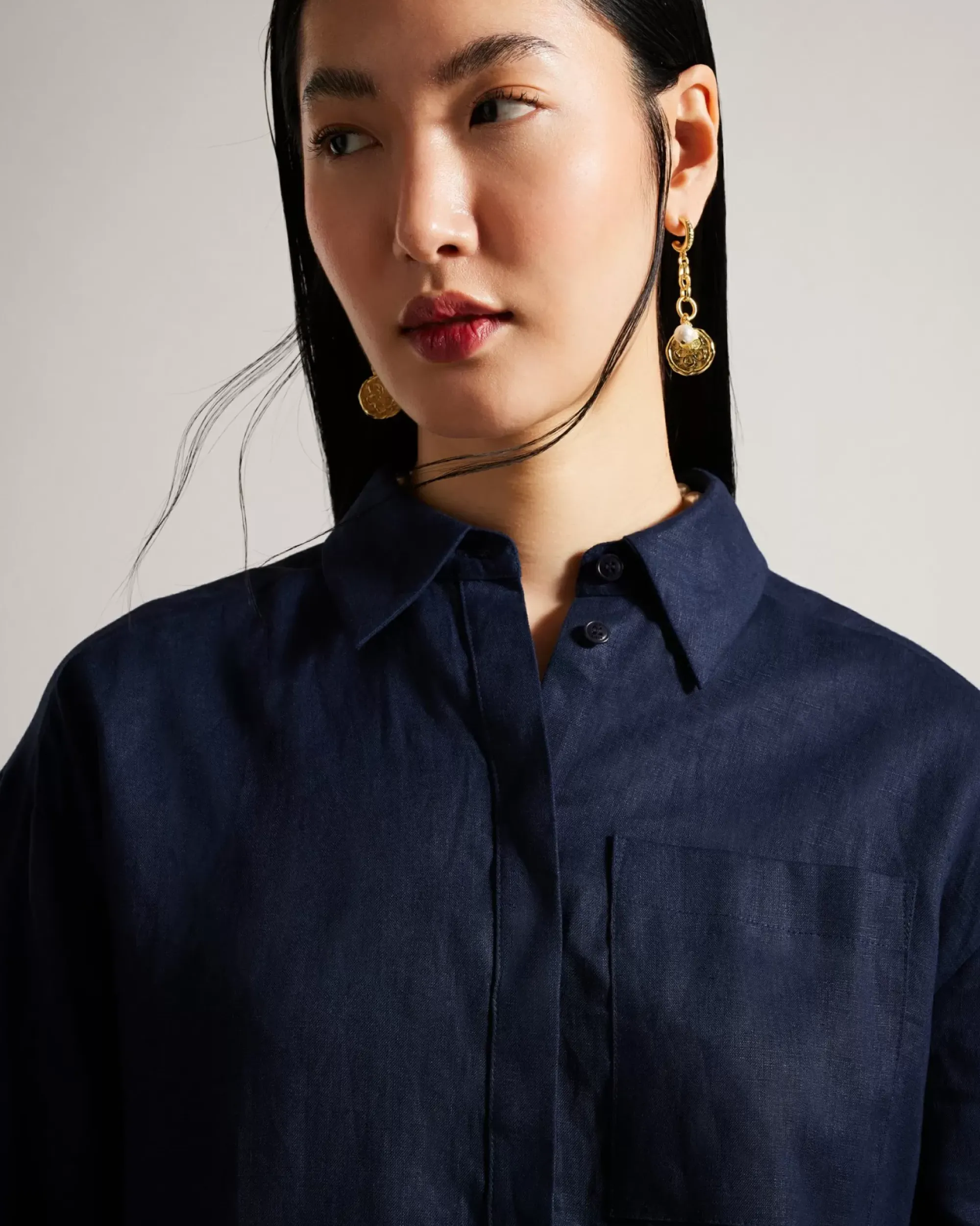 Ted Baker Dorahh Navy New