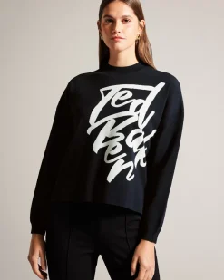 Ted Baker Emallly Navy Outlet