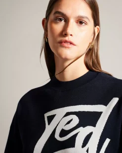 Ted Baker Emallly Navy Outlet