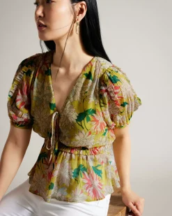 Ted Baker Gabbyie Medium Yellow Sale