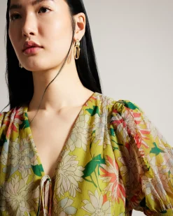Ted Baker Gabbyie Medium Yellow Sale