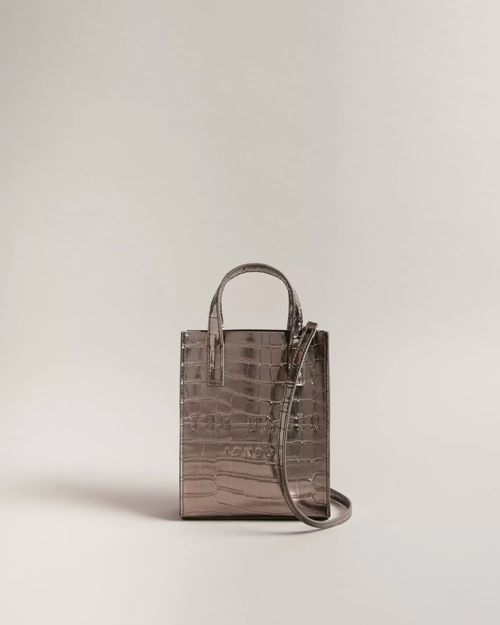 Ted Baker Gatocon Gunmetal Outlet