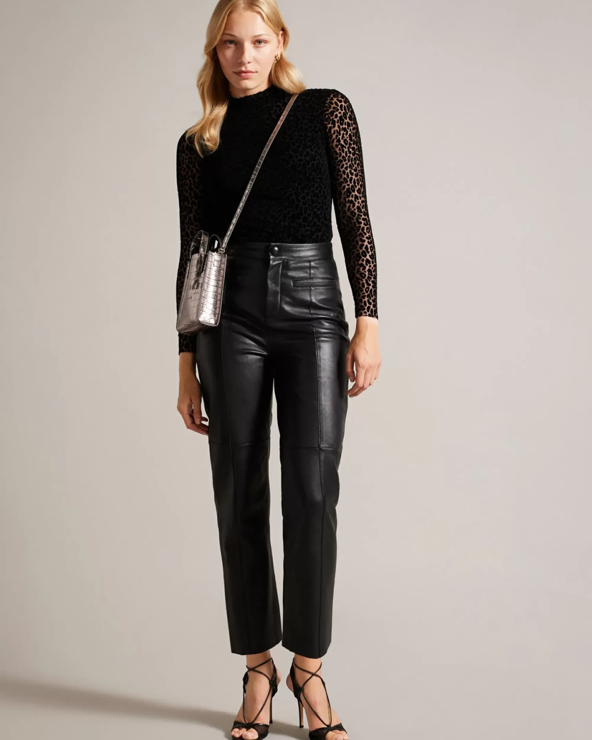 Ted Baker Gatocon Gunmetal Outlet