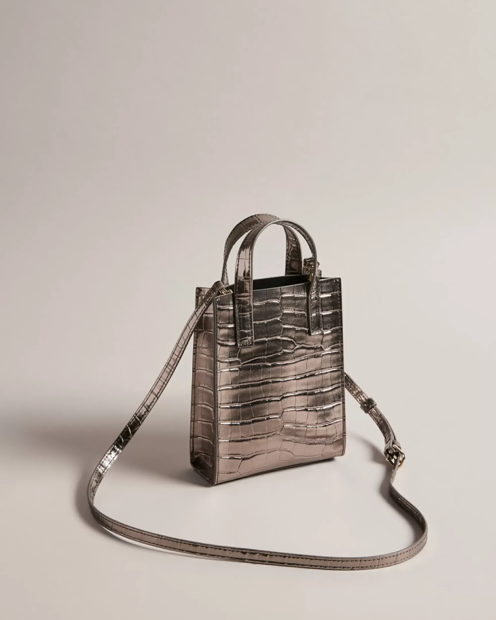 Ted Baker Gatocon Gunmetal Outlet