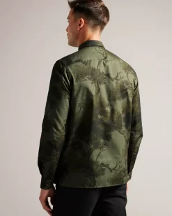 Ted Baker Goxhill Khaki New