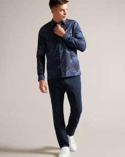 Ted Baker Goxhill Dark Blue Outlet