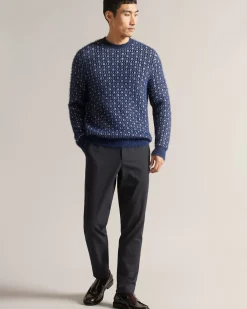 Ted Baker Hallion Navy Sale
