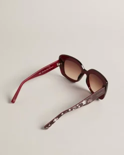 Ted Baker Hatties Dark Red Sale