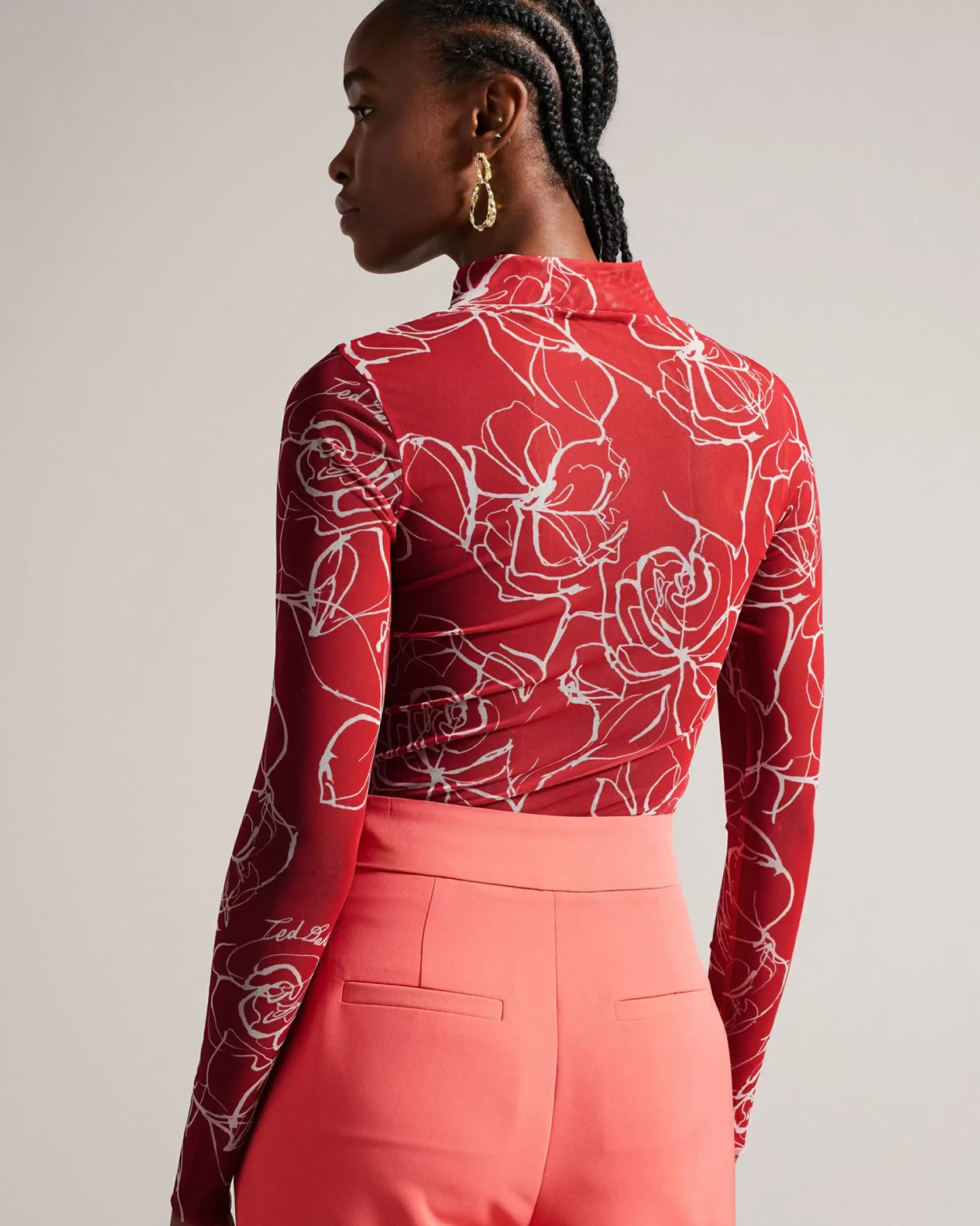Ted Baker Helanr Red New