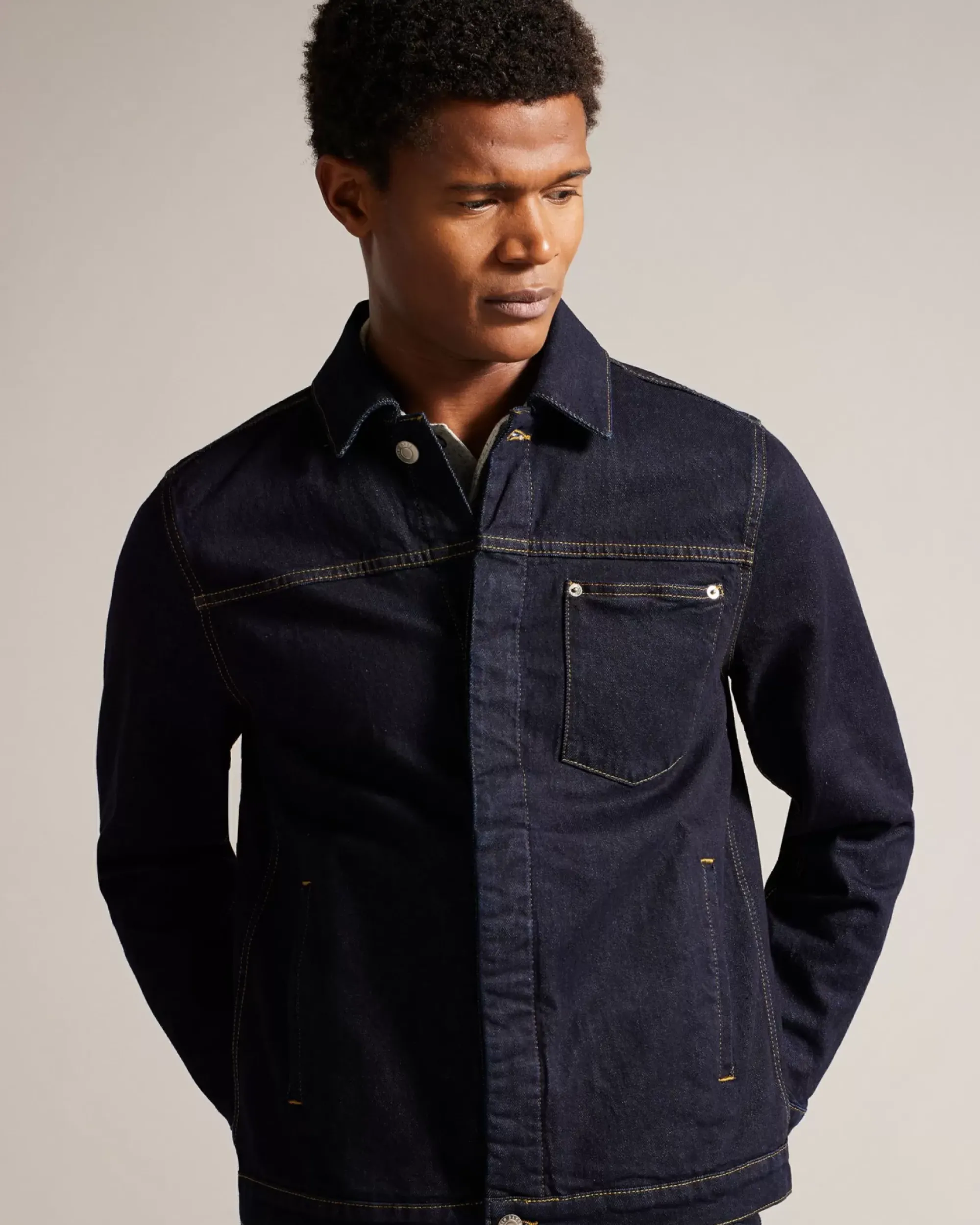 Ted Baker Helmmut Dark Blue Outlet