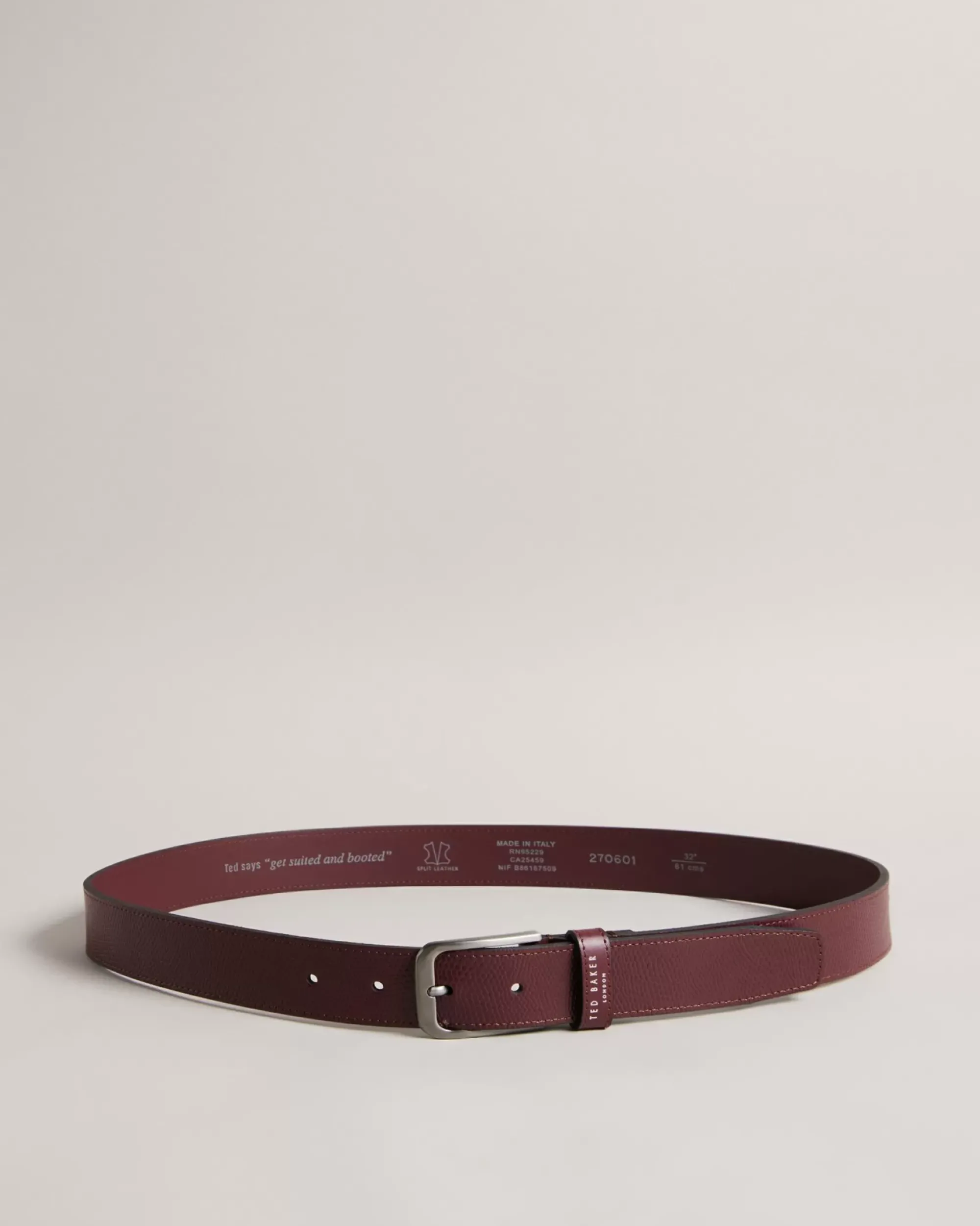 Ted Baker Hender Oxblood Clearance