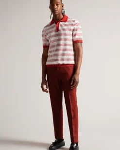 Ted Baker Illston Burnt Red Clearance