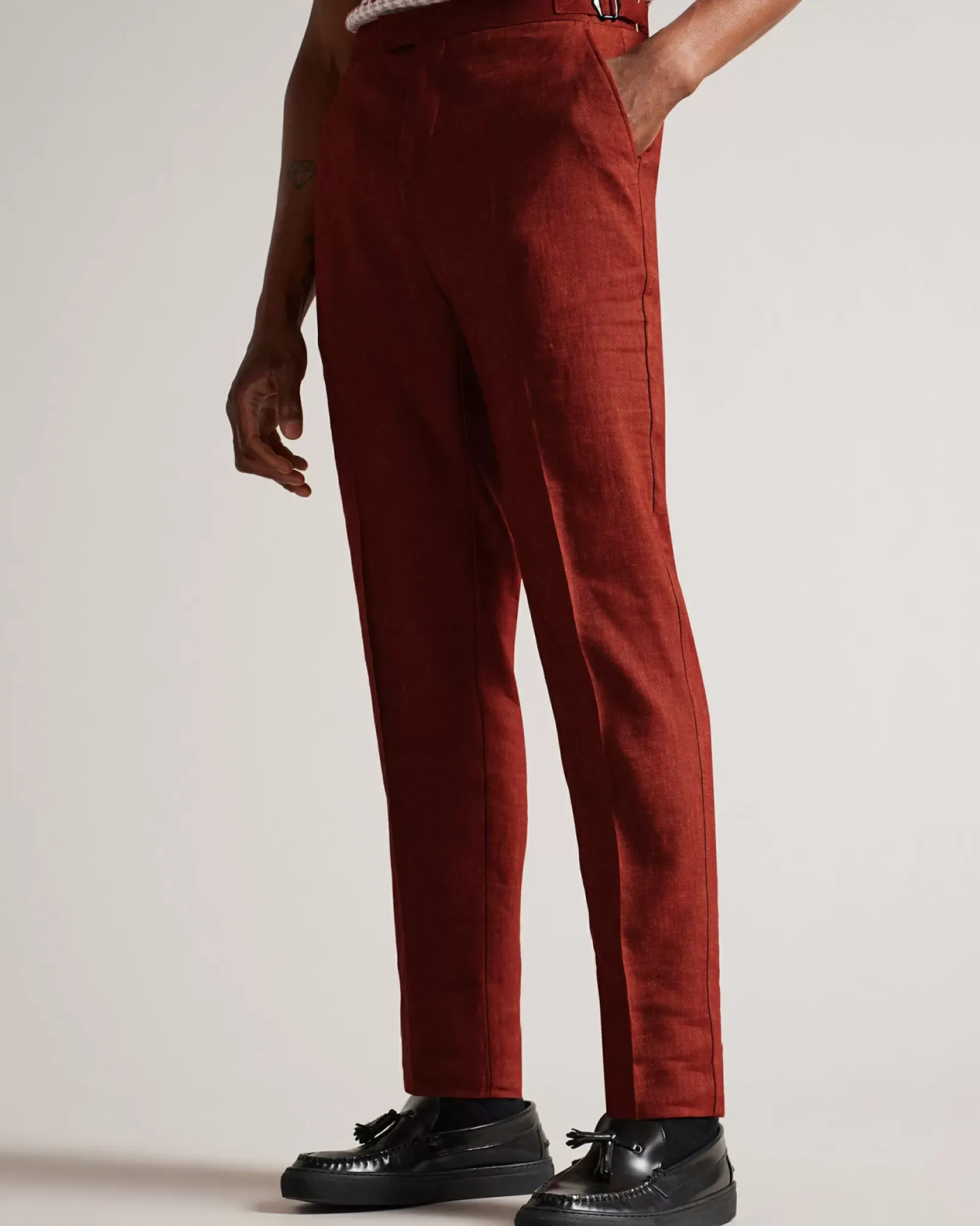 Ted Baker Illston Burnt Red Clearance