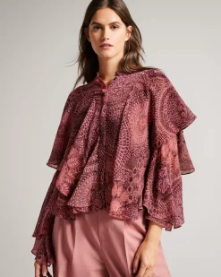 Ted Baker Isauna Dark Red Best