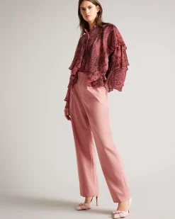Ted Baker Isauna Dark Red Best