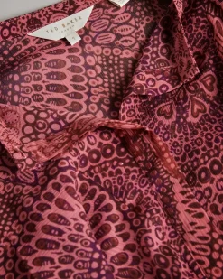 Ted Baker Isauna Dark Red Best