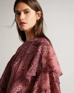 Ted Baker Isauna Dark Red Best