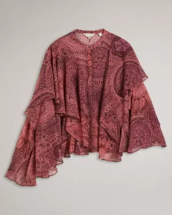 Ted Baker Isauna Dark Red Best