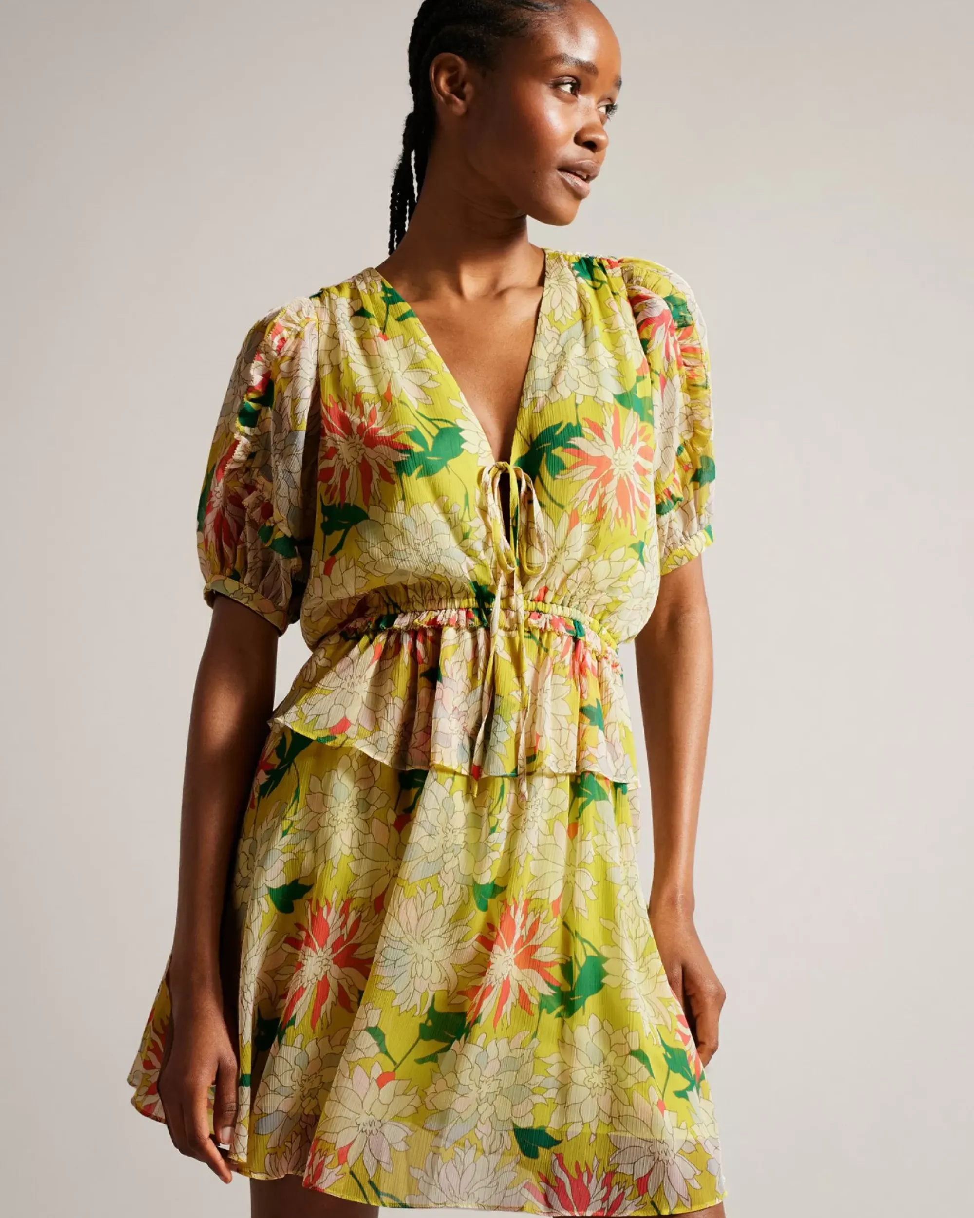 Ted Baker Isbella Bright Yellow Hot