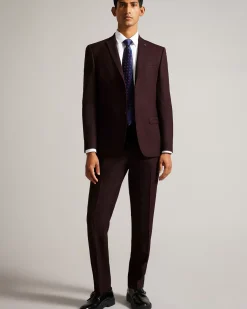 Ted Baker Keelsj Dark Red Outlet