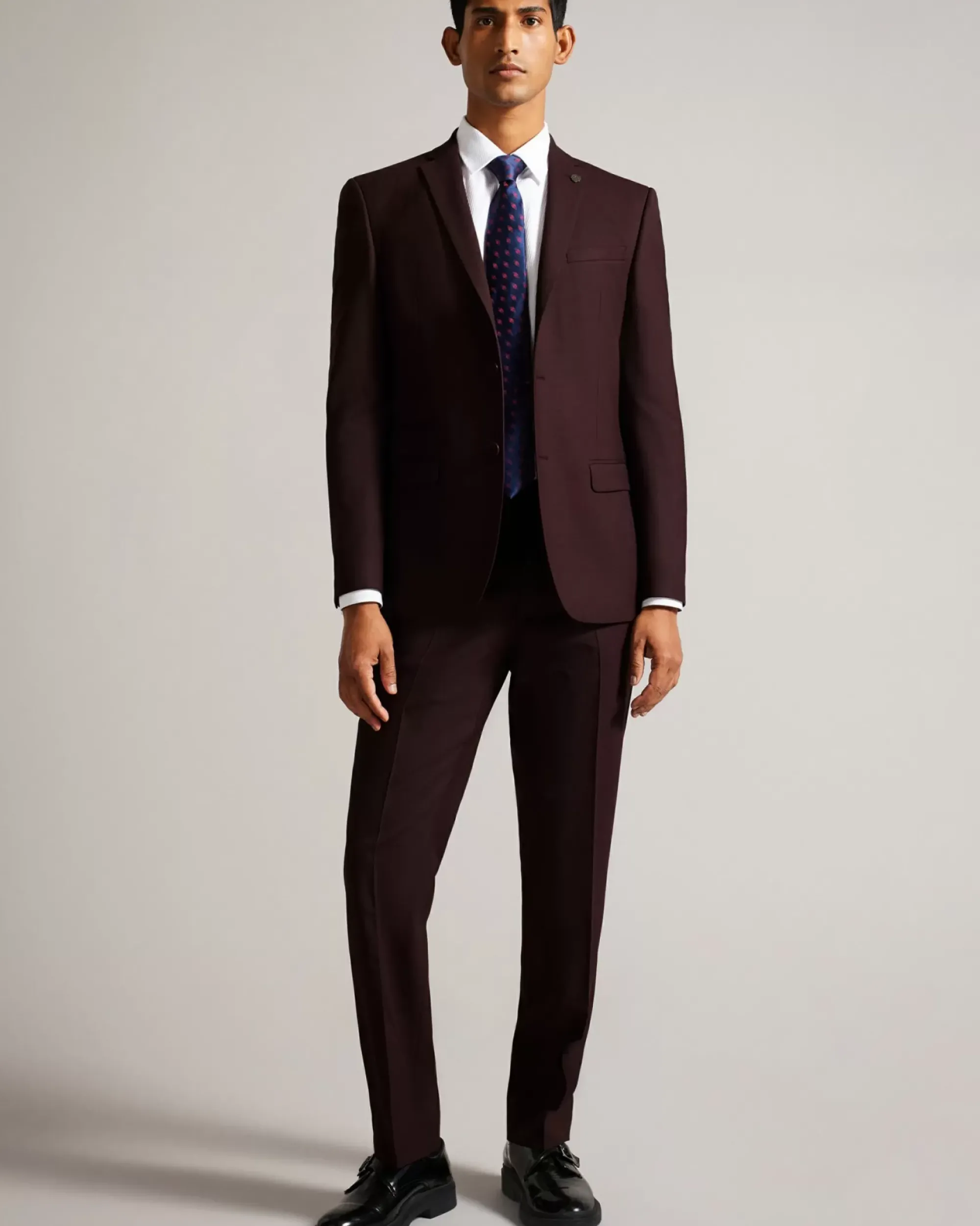 Ted Baker Keelsj Dark Red Outlet