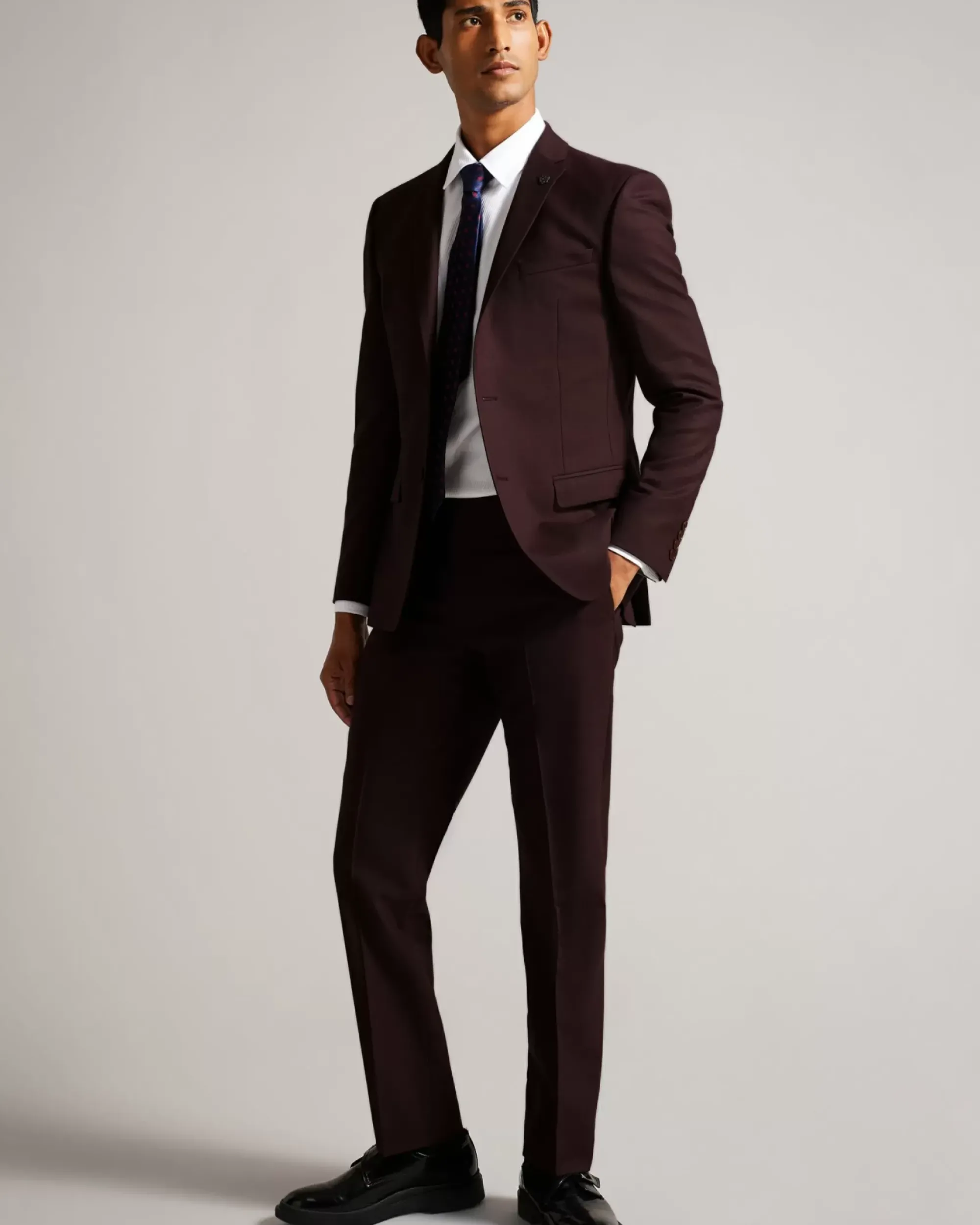 Ted Baker Keelst Dark Red New