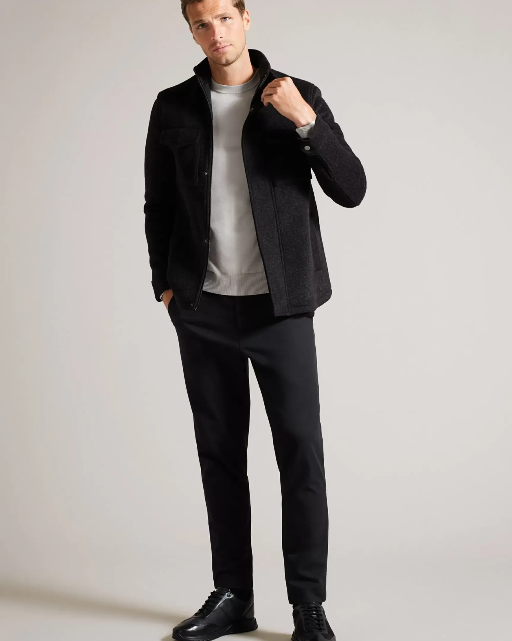 Ted Baker Knowl Charcoal Discount