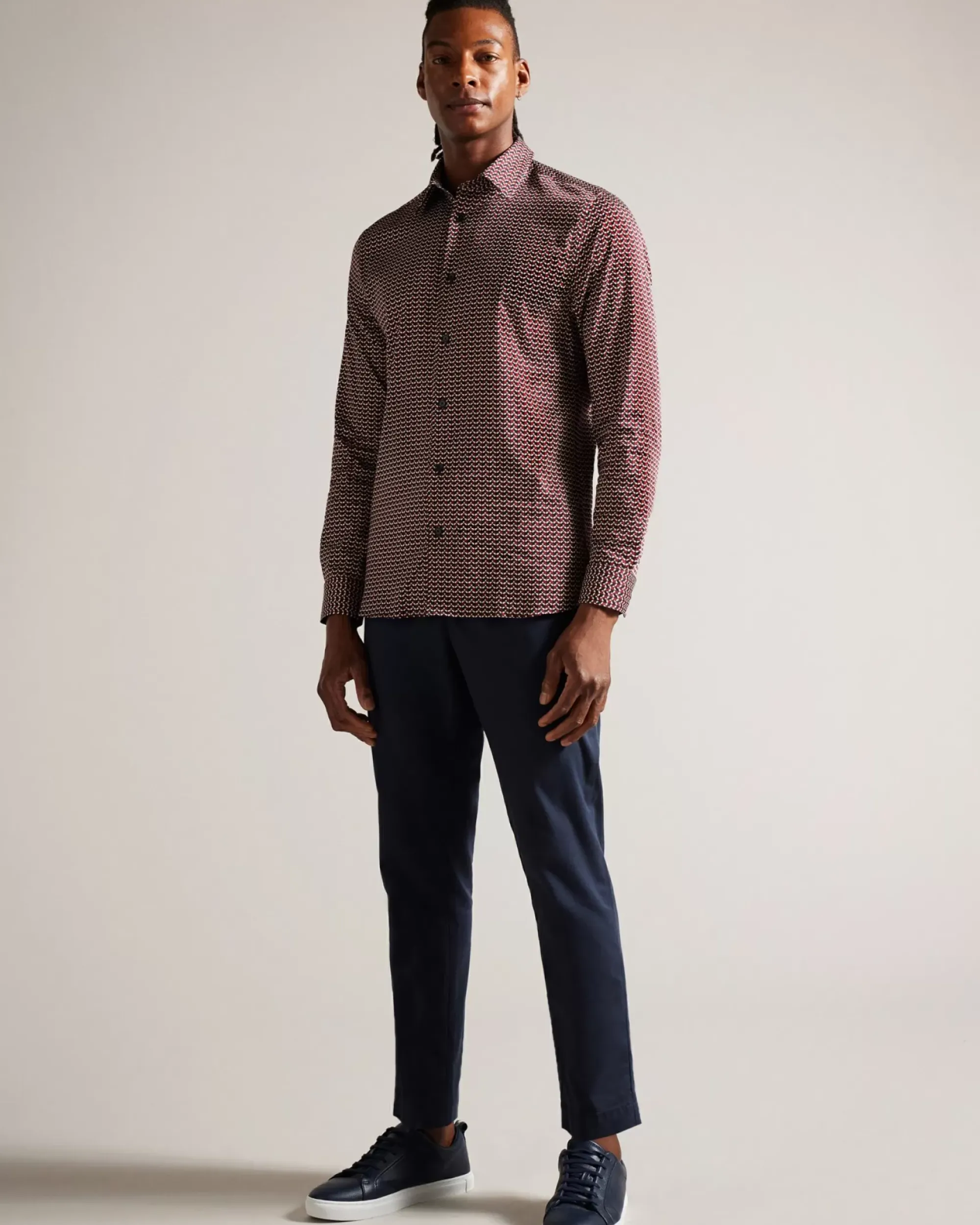 Ted Baker Laceby Dark Red Best