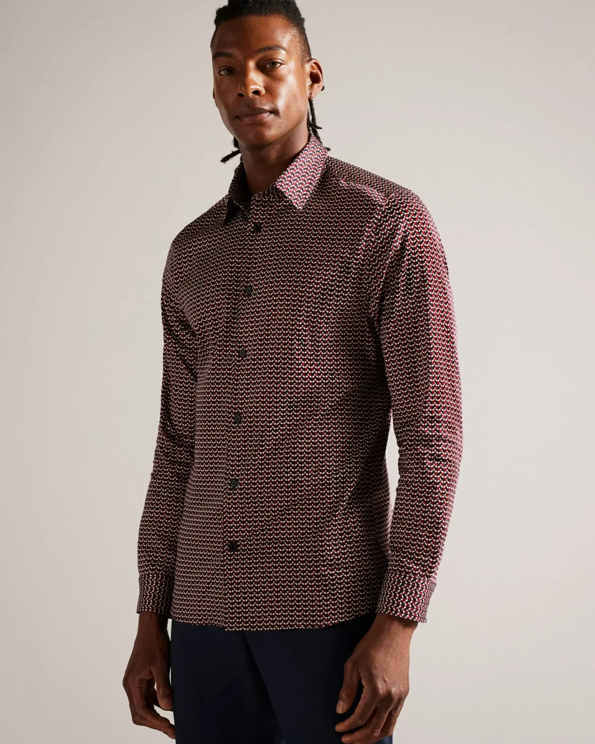 Ted Baker Laceby Dark Red Best