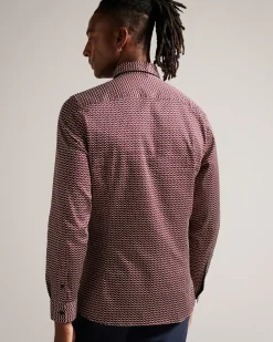 Ted Baker Laceby Dark Red Best