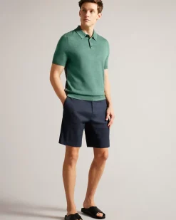 Ted Baker Leder Navy Best